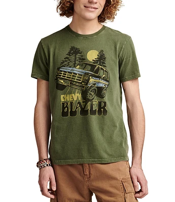 Lucky Brand Short Sleeve Chevy Blazer Graphic T-Shirt