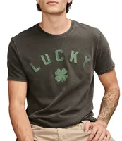 Lucky Brand Short Sleeve Clover T-Shirt