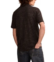 Lucky Brand Short Sleeve Linen Shirt