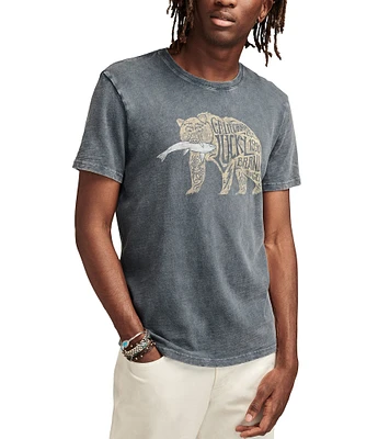 Lucky Brand Short Sleeve Lucky Bear T-Shirt