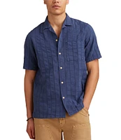 Lucky Brand Short Sleeve Seersucker Shirt