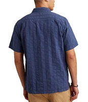 Lucky Brand Short Sleeve Seersucker Shirt