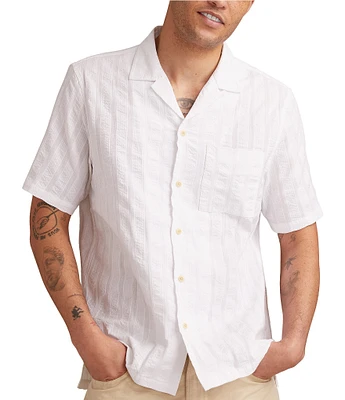 Lucky Brand Short Sleeve Seersucker Shirt