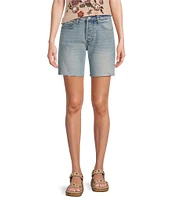 Lucky Brand Stretch Denim Mid Rise Shorts