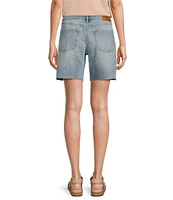 Lucky Brand Stretch Denim Mid Rise Shorts