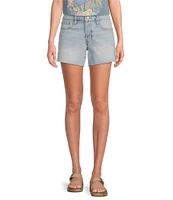 Lucky Brand Stretch Denim Mid Rise Shorts