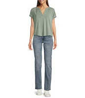 Lucky Brand Sweet Straight Relaxed Fit Mid Rise 5-Pocket Jean