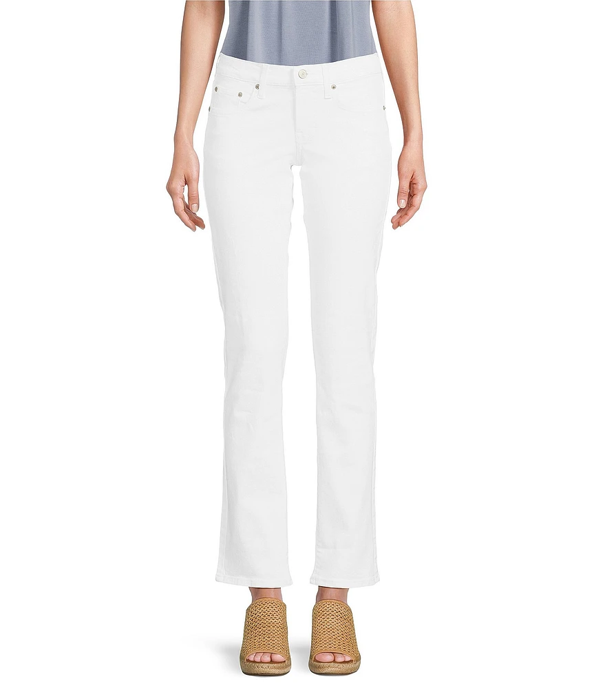 Lucky Brand Sweet Stretch Denim Mid Rise Straight Leg Jeans
