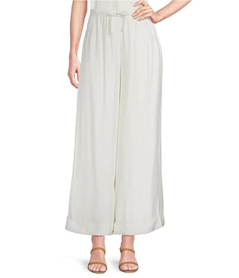 Lucy Paris Bea Flowy Flat Front Wide Leg Coordinating Pants