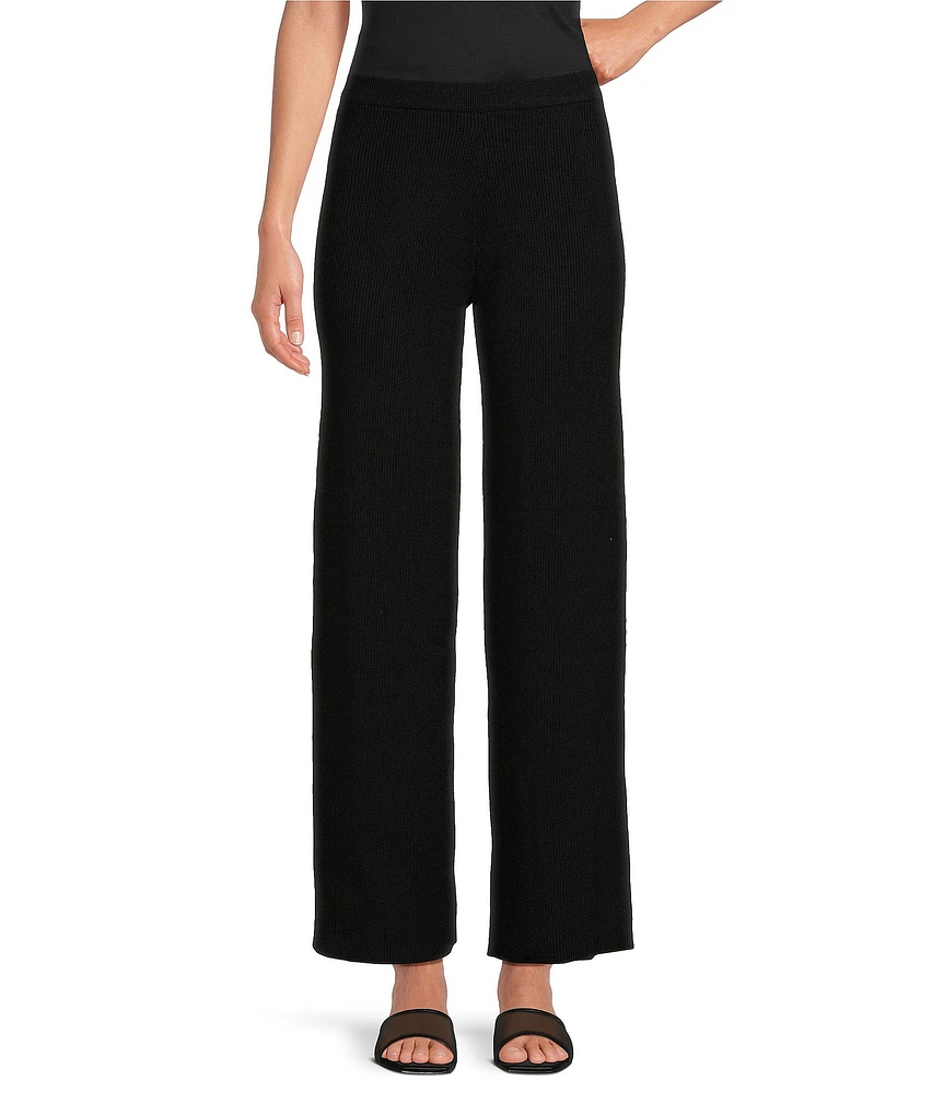 Lucy Paris Double Knit Wide Leg Pants