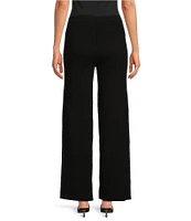 Lucy Paris Double Knit Wide Leg Pants