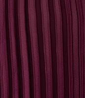 Lucy Paris Talia Pleated Midi Skirt