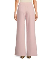 Lucy Paris Tara Wide-Leg Pintuck Detail Coordinating Pants
