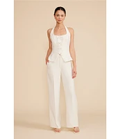 Lucy Paris Valli Solid Wide Leg Pants