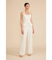 Lucy Paris Valli Solid Wide Leg Pants