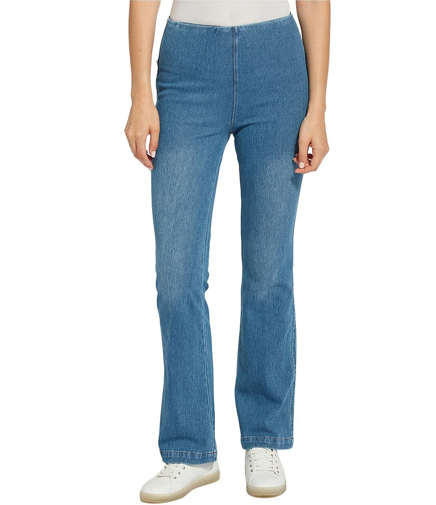 Lysse Baby Bootcut Denim Leggings