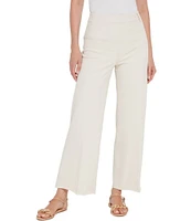 Lysse Erin High Waisted Wide Leg Demin Ponte Ankle Leggings