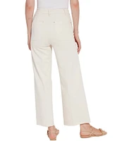 Lysse Erin High Waisted Wide Leg Demin Ponte Ankle Leggings