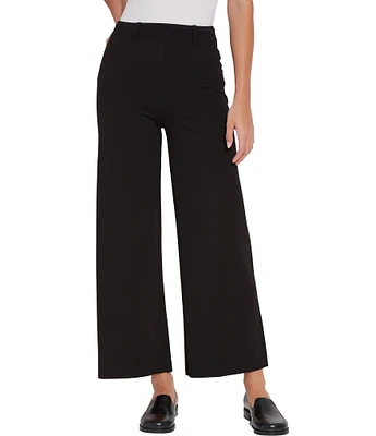 Lysse Erin High Waisted Wide Leg Ponte Ankle Leggings