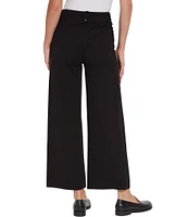 Lysse Erin High Waisted Wide Leg Ponte Ankle Leggings