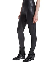Lysse Matilda Foil Faux Leather Leggings