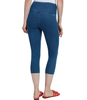 Lysse Perfect Denim Capri Leggings