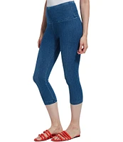 Lysse Perfect Denim Capri Leggings