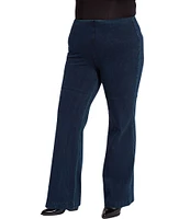 Lysse Plus Size Stretch Denim Trouser Leggings