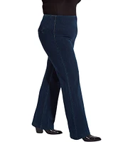 Lysse Plus Size Stretch Denim Trouser Leggings