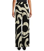 M Made in Italy Wild Printed Wide Leg Pant