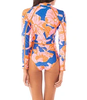 Maaji Cardi Magnolia Mirage Reversible Surf One Piece Swimsuit