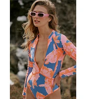 Maaji Cardi Magnolia Mirage Reversible Surf One Piece Swimsuit