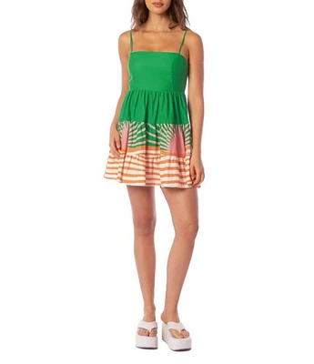Maaji Emily Sunrise Colada Mini Cover-Up Dress