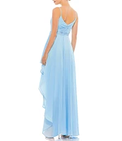 Mac Duggal Sweetheart Chiffon A Line Hi-Lo Gown