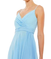 Mac Duggal Sweetheart Chiffon A Line Hi-Lo Gown