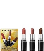 MAC Everyday Luxury Mini Lustreglass Lipstick Trio: Neutral