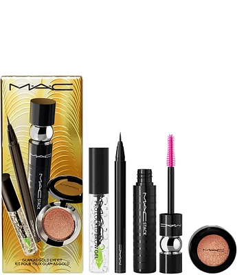 MAC Glam as Gold Eye Kit 4-Piece Gift Set