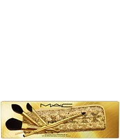 MAC Golden Touch 4-Piece Mini Brush Gift Set