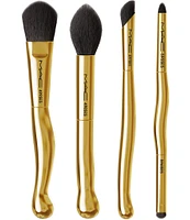 MAC Golden Touch 4-Piece Mini Brush Gift Set