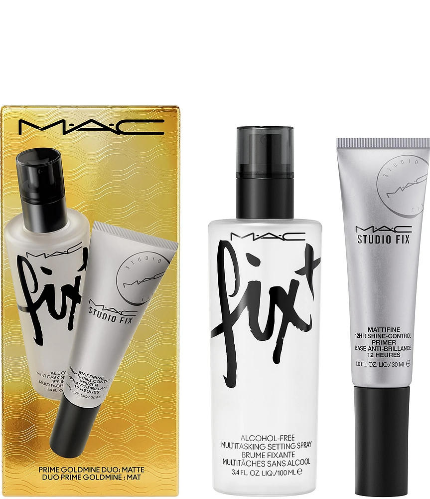 MAC Prime Goldmine Duo: Matte Primer Gift Set