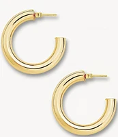 MACHETE 1#double; Perfect Hoop Earrings