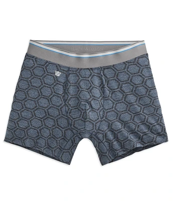 Mack Weldon AIRKNITx Hex Print Boxer Briefs