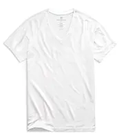 Mack Weldon Short-Sleeve V-Neck 18-Hour Jersey Undershirt