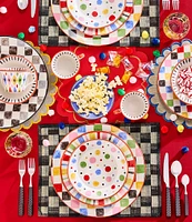 MacKenzie-Childs Sinamay Woven Check Placemats, Set of 4
