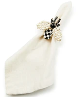MacKenzie-Childs Bee Napkin Rings, Set of 4