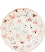 MacKenzie-Childs Butterfly Hill Scalloped Dinner Plate