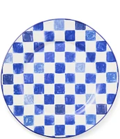 MacKenzie-Childs Check Round Platter, 13.25#double;