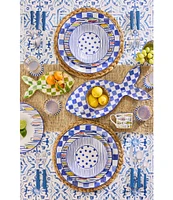 MacKenzie-Childs Check Round Platter, 13.25#double;