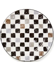 MacKenzie-Childs Check Round Platter, 13.25#double;