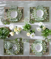 MacKenzie-Childs Check Round Platter, 13.25#double;